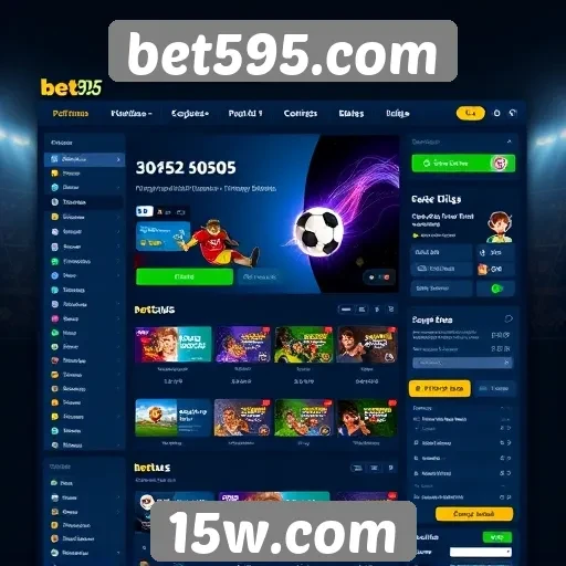 Facilidade de uso da interface do site bet595