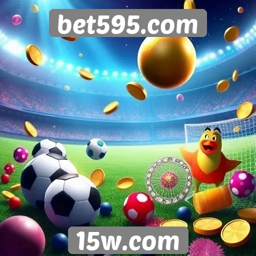 Variedade de jogos disponíveis no site bet595.com